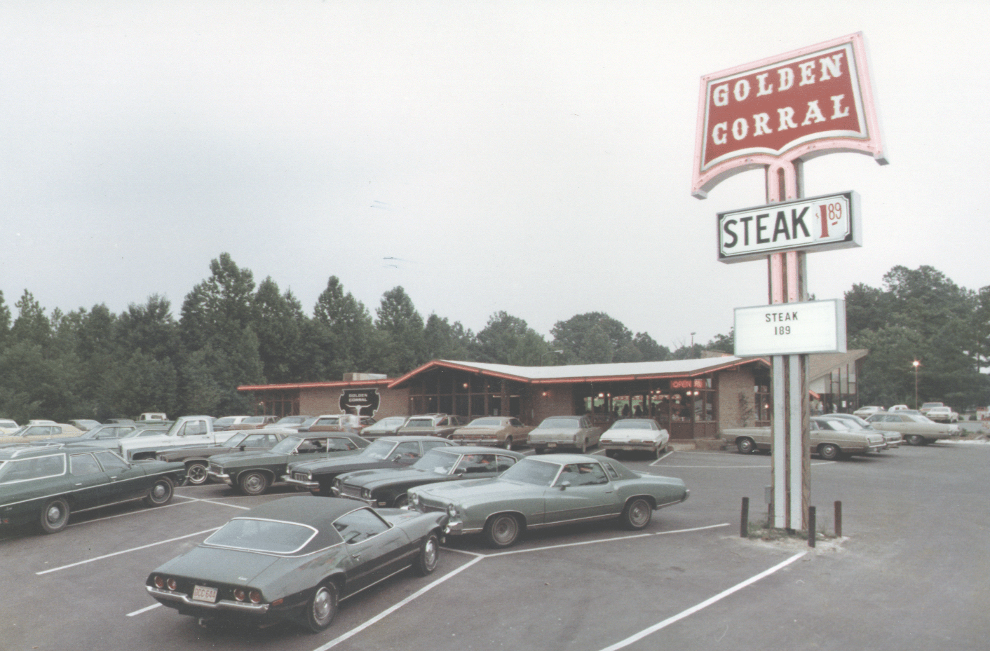 Golden Corral Restaurant in the 1970s